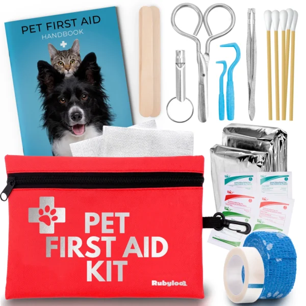 Pet First Aid Kit for Dogs & Cats